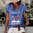 Patriot Day 911 We Will Never Forget Tshirtall Gave Some Some Gave All Patriot V2 Women's Short Sleeve Loose T-shirt Blue