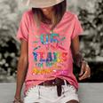 45 Years Of Being Awesome Tie Dye 45 Years Old 45Th Birthday Women's Short Sleeve Loose T-shirt Watermelon