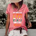 50Th Birthday 50 Years Old My Uncle Is 50 And Still Cool Women's Short Sleeve Loose T-shirt Watermelon