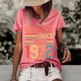 Awesome Since July 1972 Vintage 50Th Birthday 50 Years Old Women's Short Sleeve Loose T-shirt Watermelon