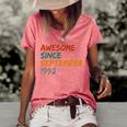 Awesome Since September 1992 Women's Short Sleeve Loose T-shirt Watermelon