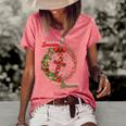 Christmas Wreath This Is The Season This Is The Reason-Jesus Women's Short Sleeve Loose T-shirt Watermelon