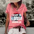 Desantis Escape To Florida Gift V2 Women's Short Sleeve Loose T-shirt Watermelon
