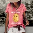 Im In Shape Unfortunately Its The Shape Of A Potato Gift Women's Short Sleeve Loose T-shirt Watermelon