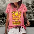 Mac And Cheese Funny Food Halloween Party Costume Women's Short Sleeve Loose T-shirt Watermelon