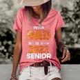 Proud Dad Of A 2022 Senior Tiger Print Women's Short Sleeve Loose T-shirt Watermelon