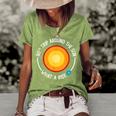 90Th Birthday Retro 90Th Trip Around The Sun What A Ride Women's Short Sleeve Loose T-shirt Green