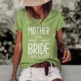 Bride Mother Of The Bride I Loved Her First Mother Of Bride Women's Short Sleeve Loose T-shirt Green