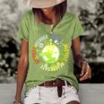 Love World Earth Day 2022  Mother Earth Day Everyday  V2 Women's Short Sleeve Loose T-shirt Green