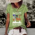 Patriot Day 911 We Will Never Forget Tshirtall Gave Some Some Gave All Patriot V2 Women's Short Sleeve Loose T-shirt Green