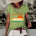 Physicist Funny Gift Future Physicist Gift Women's Short Sleeve Loose T-shirt Green