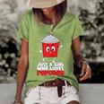 Womens Cool Just A Girl Who Loves Popcorn Girls Popcorn Lovers  Women's Short Sleeve Loose T-shirt Green