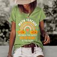 Womens Math Teacher I Teach The Cutest Pumpkins In The Patch Womens Women's Short Sleeve Loose T-shirt Watermelon