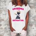 Booba &8211 Grandma Of The Birthday Girl Women's Loosen T-Shirt White