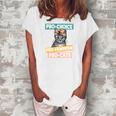 Womens Rights Pro Choice Pro Feminism Pro Cats Women's Loosen T-shirt White