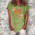Retired 2022 Funny Retirement Cute Pink Flowers For Women Women's Loosen Crew Neck Short Sleeve T-Shirt Grey