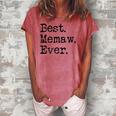 Womens Best Memaw Ever Grandmother Grandma From Grandchildren Women's Loosen T-Shirt Watermelon