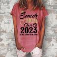 Senior Mom 2023 Im Not Crying Class Of 2023 Graduation Women's Loosen Crew Neck Short Sleeve T-Shirt Watermelon