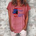 Stars Stripes Reproductive Rights American Flag 4Th Of July V7 Women's Loosen T-shirt Watermelon