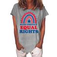 Pro Choice Boho Rainbow Feminist Stars Stripes Equal Rights Women's Loosen T-shirt Green