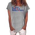 Stars Stripes And Equal Rights 4Th Of July Patriotic V3 Women's Loosen T-shirt Green