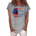 Stars Stripes Reproductive Rights American Flag 4Th Of July V7 Women's Loosen T-shirt Green
