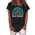 Nicu Nurse Rn Neonatal Intensive Care Nursing Women's Loosen Crew Neck Short Sleeve T-Shirt Black