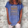 50 Years Old Vintage July 1972 Limited Edition 50Th Birthday Women's Loosen Crew Neck Short Sleeve T-Shirt Blue