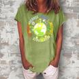 Love World Earth Day 2022  Mother Earth Day Everyday  V2 Women's Loosen Crew Neck Short Sleeve T-Shirt Green