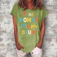 Mama Mommy Mom Bruh  Funny Mothers Day Gifts For Mom  Women's Loosen Crew Neck Short Sleeve T-Shirt Green
