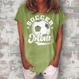 Soccer Mom Vintage Funny Soccer Mom  Mothers Day 2022  Women's Loosen Crew Neck Short Sleeve T-Shirt Green