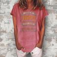 50 Years Old Vintage July 1972 Limited Edition 50Th Birthday Women's Loosen Crew Neck Short Sleeve T-Shirt Watermelon