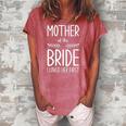 Bride Mother Of The Bride I Loved Her First Mother Of Bride Women's Loosen Crew Neck Short Sleeve T-Shirt Watermelon
