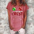 Chest Nuts Christmas T Matching Couple Chestnuts V2 Women's Loosen Crew Neck Short Sleeve T-Shirt Watermelon
