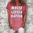 Little Things Matter Neonatal Intensive Care Nicu Nurse Women's Loosen Crew Neck Short Sleeve T-Shirt Watermelon