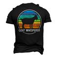 Womens Goat Whisperer Apparel - Funny Goat Men's 3D Print Graphic Crewneck Short Sleeve T-shirt Army Green