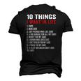 10 Things I Want In My Life Cars More Cars Car Men's 3D T-Shirt Back Print Black