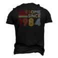 38Th Birthday 1984 Made In 1984 Awesome Since 1984 Birthday Men's 3D T-Shirt Back Print Black