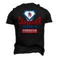 Caregiver Superhero Official Aca Apparel Men's 3D T-Shirt Back Print Black