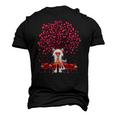 Chinese Crested Dog Lover Chinese Crested Valentine&8217S Day Men's 3D T-Shirt Back Print Black