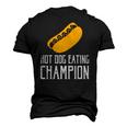 Hot Dog Eating Champion Fast Food Men's 3D T-Shirt Back Print Black