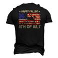 Joe Biden Happy Falling Off Bicycle Biden Bike 4Th Of July Men's 3D T-Shirt Back Print Black