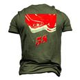 1958 Vintage Car With Continental Kit For A Car Guy Men's 3D T-Shirt Back Print Army Green