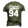 28Th Birthday Man Woman Original Vintage Born 1994 Birthday Men's 3D T-Shirt Back Print Army Green