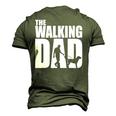 Best For Fathers Day 2022 The Walking Dad Men's 3D T-Shirt Back Print Army Green