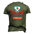 Caregiver Superhero Official Aca Apparel Men's 3D T-Shirt Back Print Army Green