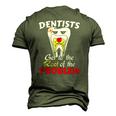 Dentist Root Canal Problem Quote Pun Humor Men's 3D T-Shirt Back Print Army Green