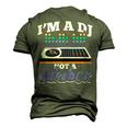Im A Dj Not A Jukebox Disc Jockey Deejay Men's 3D T-shirt Back Print Army Green