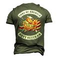 Son Of America - Navy Veteran Men's 3D Print Graphic Crewneck Short Sleeve T-shirt Army Green