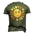 Love Like Jesus Christian God Lover Funny Words On Back V2 Men's 3D Print Graphic Crewneck Short Sleeve T-shirt Black